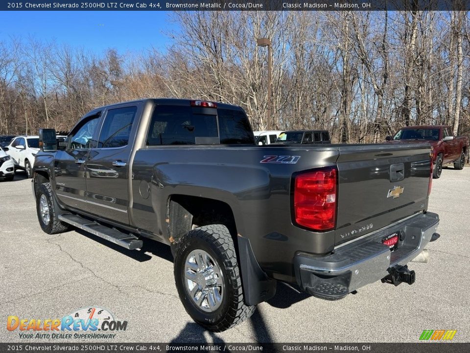 2015 Chevrolet Silverado 2500HD LTZ Crew Cab 4x4 Brownstone Metallic / Cocoa/Dune Photo #2
