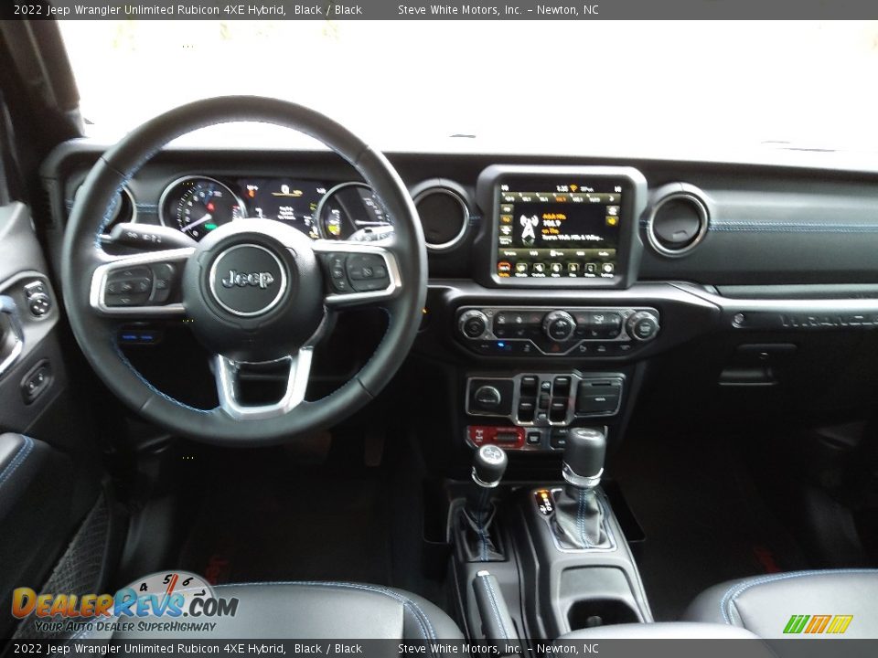 Dashboard of 2022 Jeep Wrangler Unlimited Rubicon 4XE Hybrid Photo #21