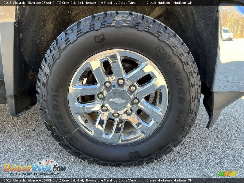 2015 Chevrolet Silverado 2500HD LTZ Crew Cab 4x4 Brownstone Metallic / Cocoa/Dune Photo #5