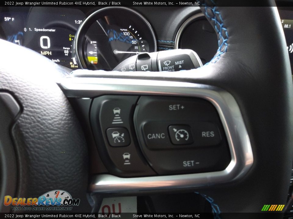2022 Jeep Wrangler Unlimited Rubicon 4XE Hybrid Steering Wheel Photo #24