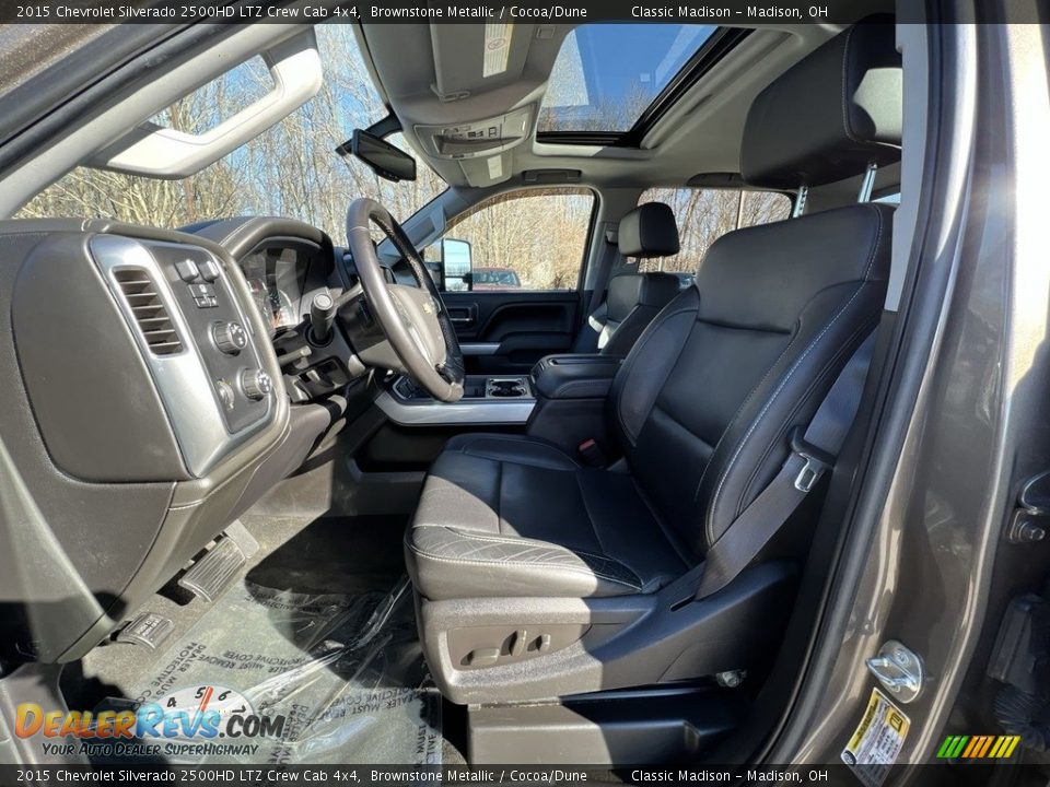 2015 Chevrolet Silverado 2500HD LTZ Crew Cab 4x4 Brownstone Metallic / Cocoa/Dune Photo #6