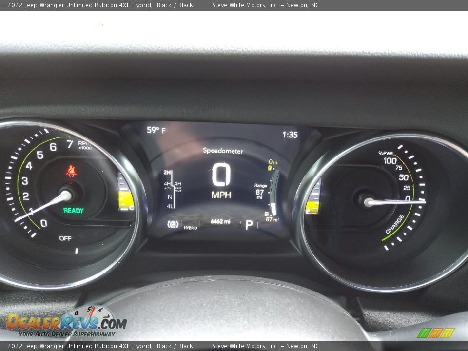 2022 Jeep Wrangler Unlimited Rubicon 4XE Hybrid Gauges Photo #25