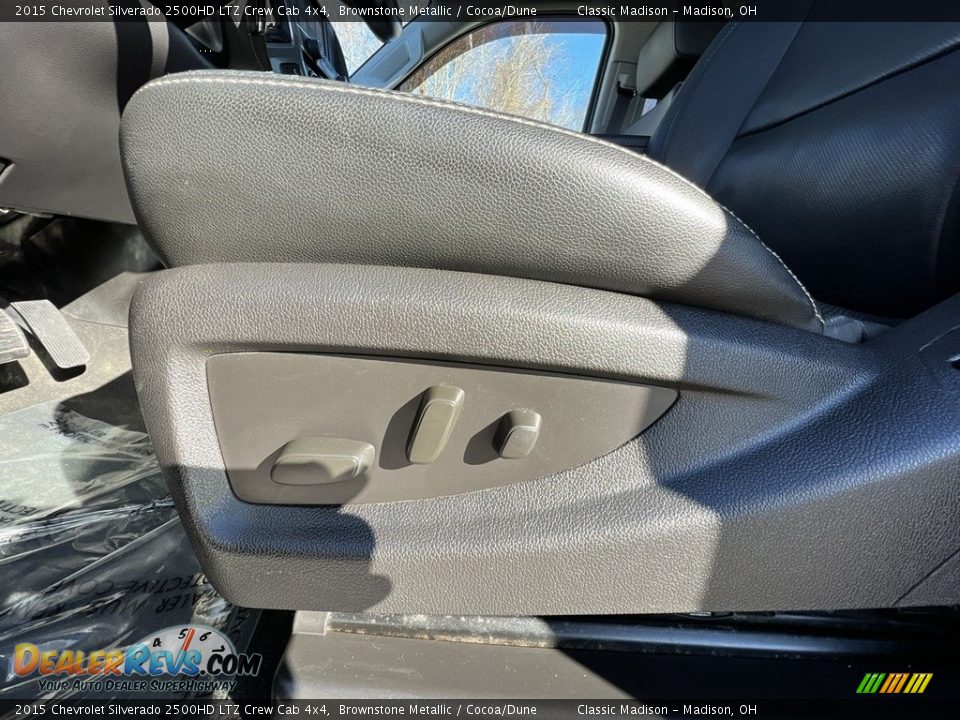 2015 Chevrolet Silverado 2500HD LTZ Crew Cab 4x4 Brownstone Metallic / Cocoa/Dune Photo #7