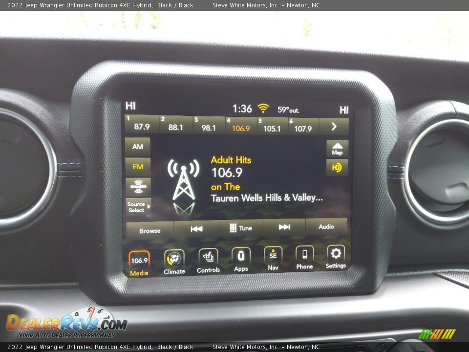 Controls of 2022 Jeep Wrangler Unlimited Rubicon 4XE Hybrid Photo #26