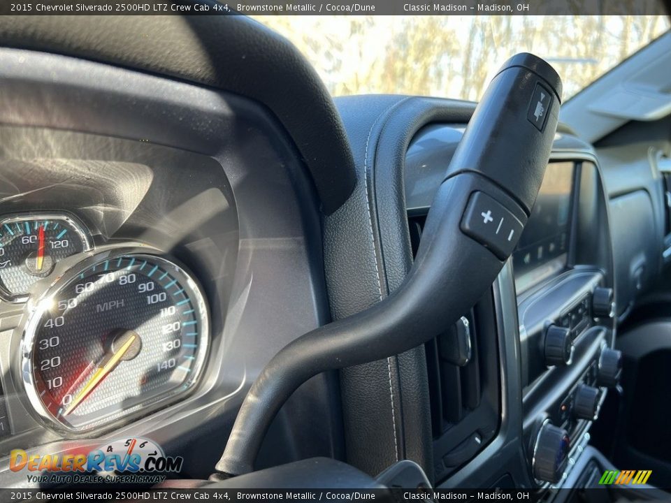 2015 Chevrolet Silverado 2500HD LTZ Crew Cab 4x4 Brownstone Metallic / Cocoa/Dune Photo #14