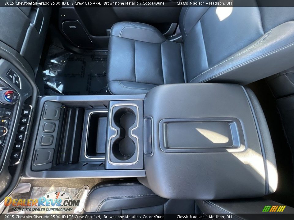 2015 Chevrolet Silverado 2500HD LTZ Crew Cab 4x4 Brownstone Metallic / Cocoa/Dune Photo #15