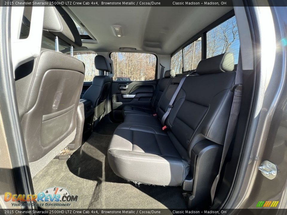 2015 Chevrolet Silverado 2500HD LTZ Crew Cab 4x4 Brownstone Metallic / Cocoa/Dune Photo #17