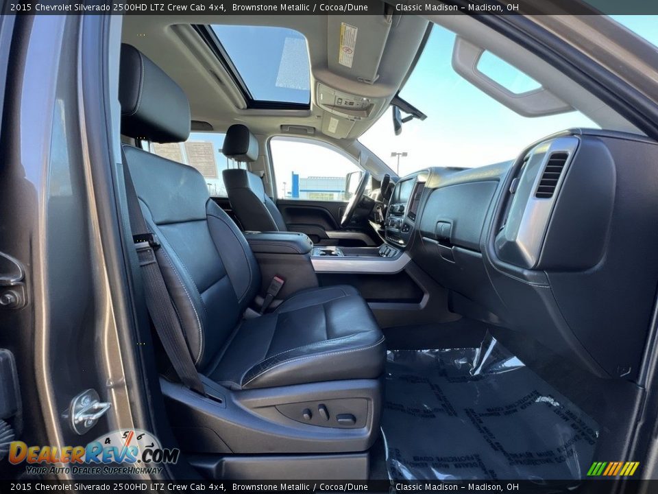 2015 Chevrolet Silverado 2500HD LTZ Crew Cab 4x4 Brownstone Metallic / Cocoa/Dune Photo #19