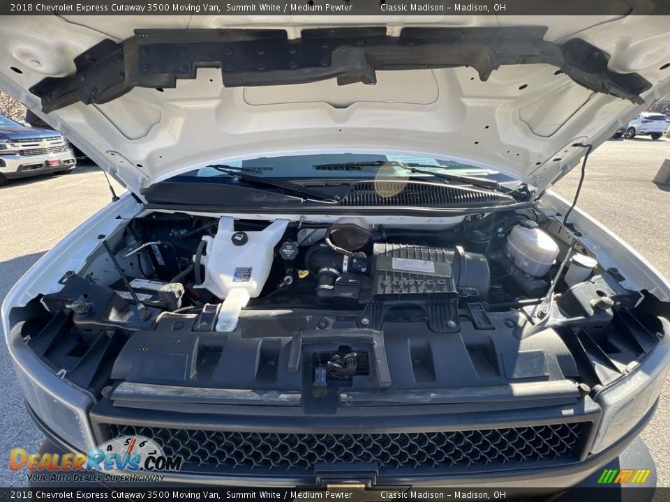 2018 Chevrolet Express Cutaway 3500 Moving Van 6.0 Liter FlexFuel OHV 16-Valve Vortec V8 Engine Photo #15