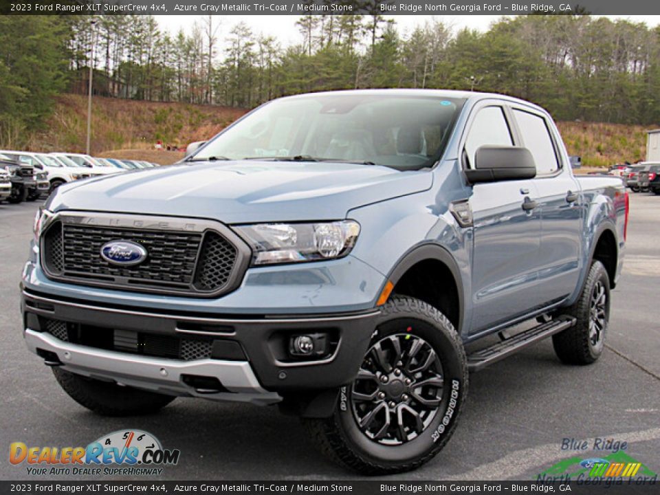 Front 3/4 View of 2023 Ford Ranger XLT SuperCrew 4x4 Photo #1