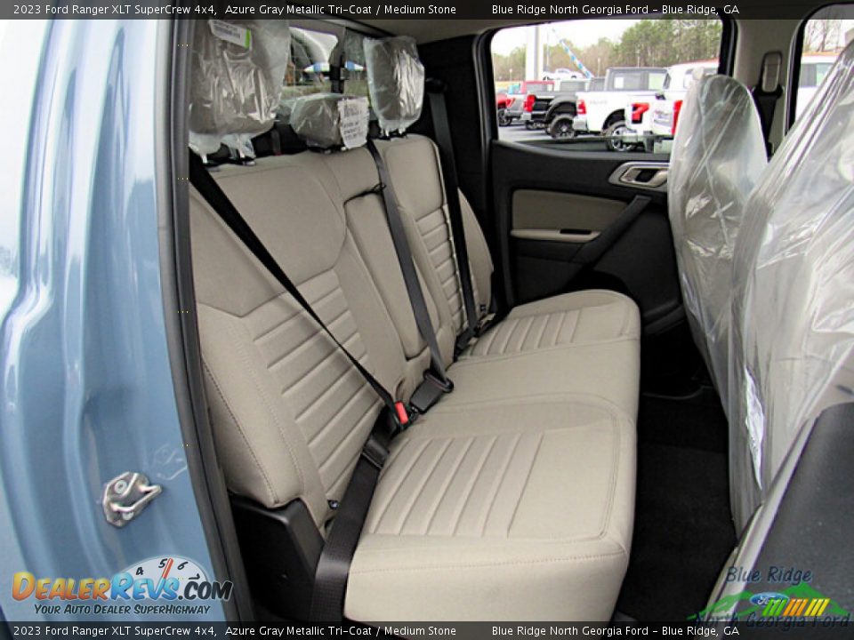 Rear Seat of 2023 Ford Ranger XLT SuperCrew 4x4 Photo #12