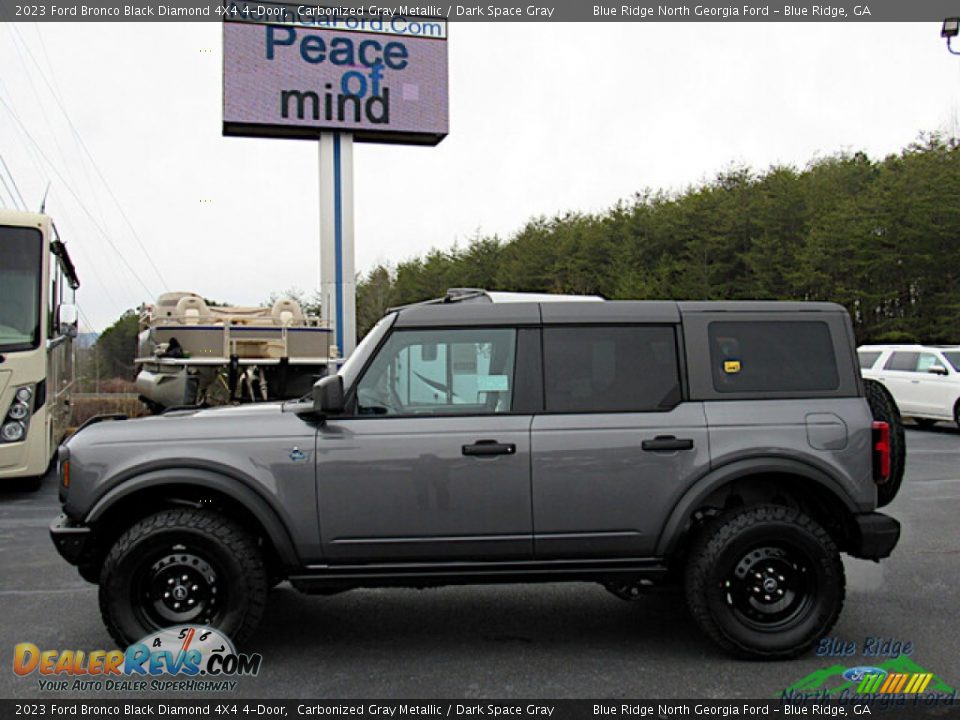 2023 Ford Bronco Black Diamond 4X4 4-Door Carbonized Gray Metallic / Dark Space Gray Photo #2