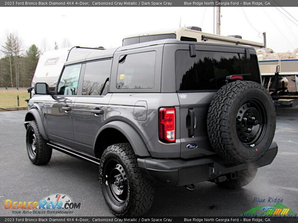 2023 Ford Bronco Black Diamond 4X4 4-Door Carbonized Gray Metallic / Dark Space Gray Photo #3