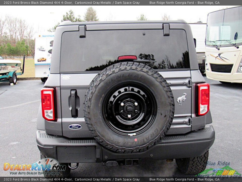 2023 Ford Bronco Black Diamond 4X4 4-Door Carbonized Gray Metallic / Dark Space Gray Photo #4