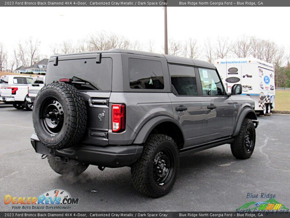 2023 Ford Bronco Black Diamond 4X4 4-Door Carbonized Gray Metallic / Dark Space Gray Photo #5