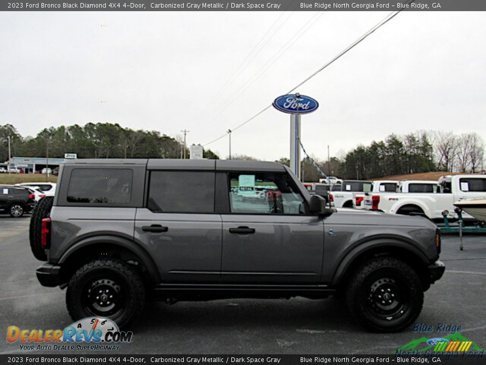 Carbonized Gray Metallic 2023 Ford Bronco Black Diamond 4X4 4-Door Photo #6