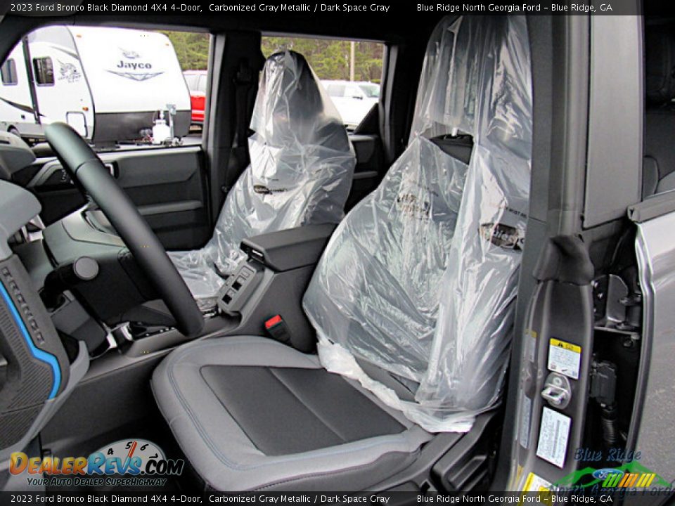 Dark Space Gray Interior - 2023 Ford Bronco Black Diamond 4X4 4-Door Photo #10