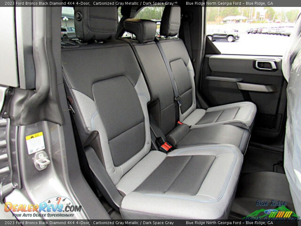 Rear Seat of 2023 Ford Bronco Black Diamond 4X4 4-Door Photo #12