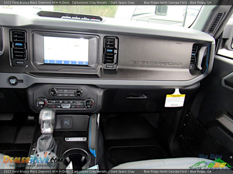 Dashboard of 2023 Ford Bronco Black Diamond 4X4 4-Door Photo #15