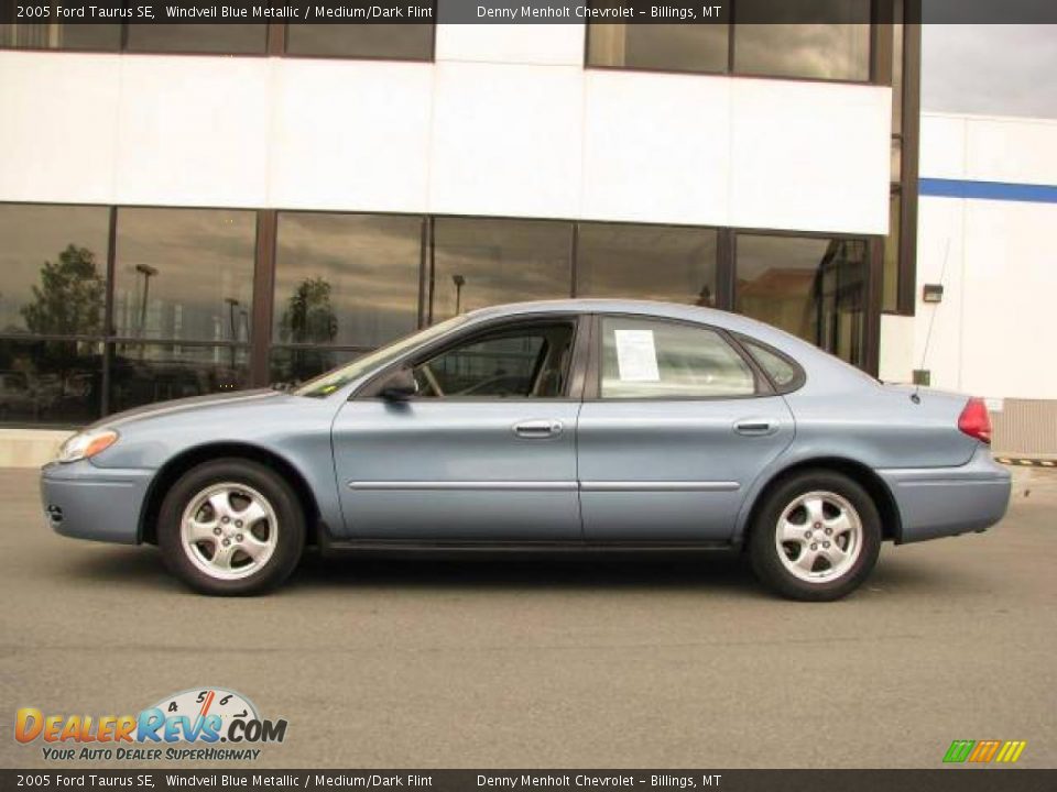 2005 Ford Taurus SE Windveil Blue Metallic / Medium/Dark Flint Photo #1
