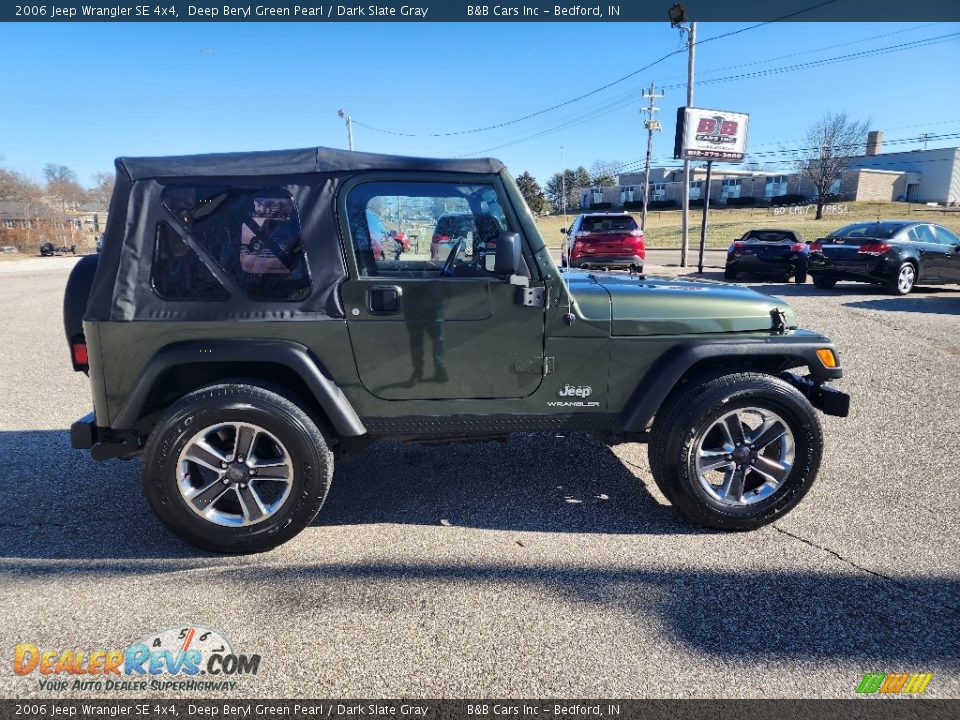 2006 Jeep Wrangler SE 4x4 Deep Beryl Green Pearl / Dark Slate Gray Photo #1