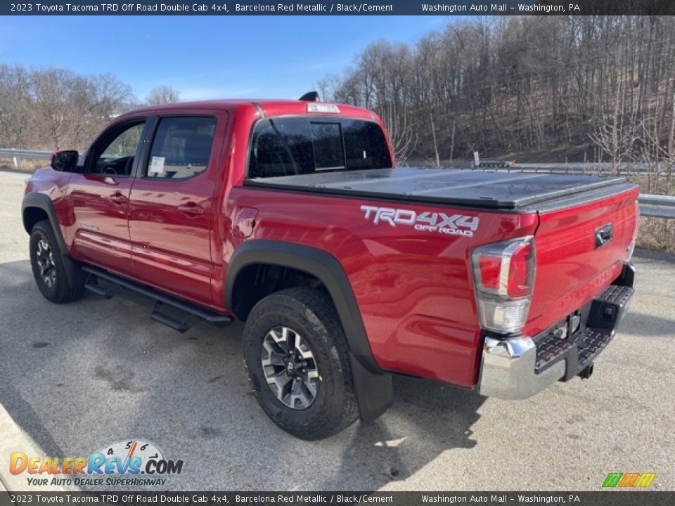 Barcelona Red Metallic 2023 Toyota Tacoma TRD Off Road Double Cab 4x4 Photo #2