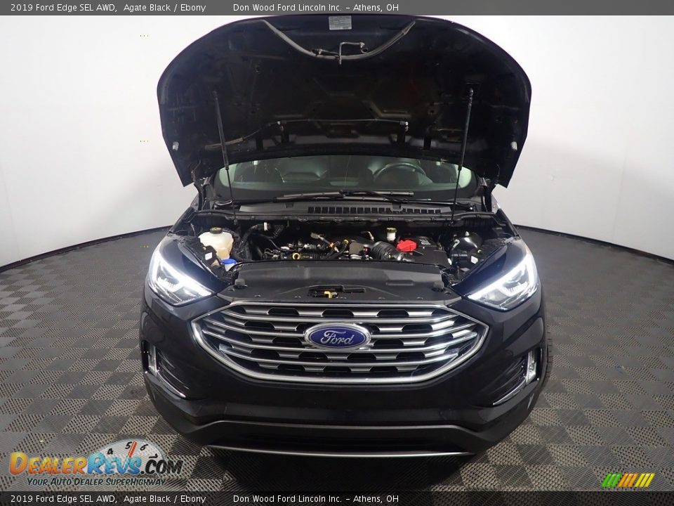 2019 Ford Edge SEL AWD Agate Black / Ebony Photo #6