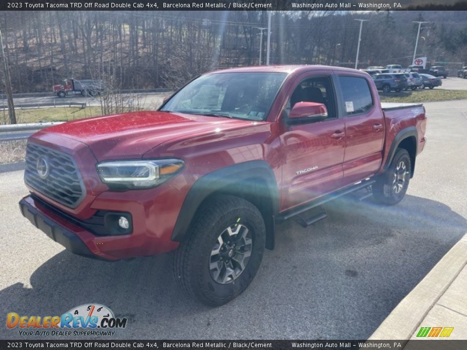 Barcelona Red Metallic 2023 Toyota Tacoma TRD Off Road Double Cab 4x4 Photo #7