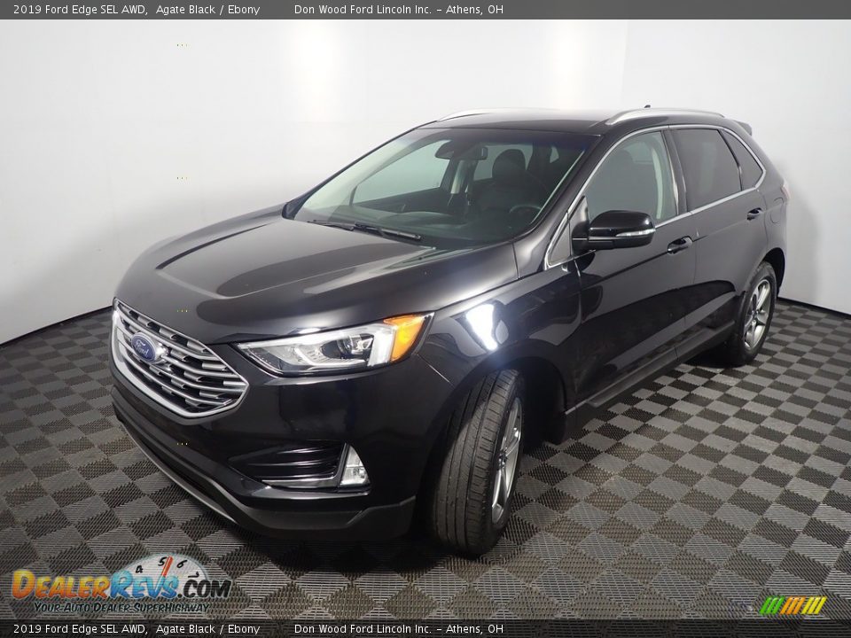 2019 Ford Edge SEL AWD Agate Black / Ebony Photo #9