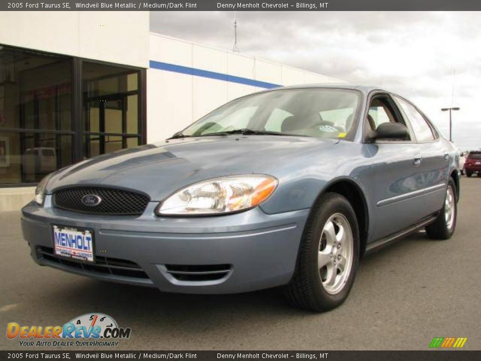 2005 Ford Taurus SE Windveil Blue Metallic / Medium/Dark Flint Photo #2