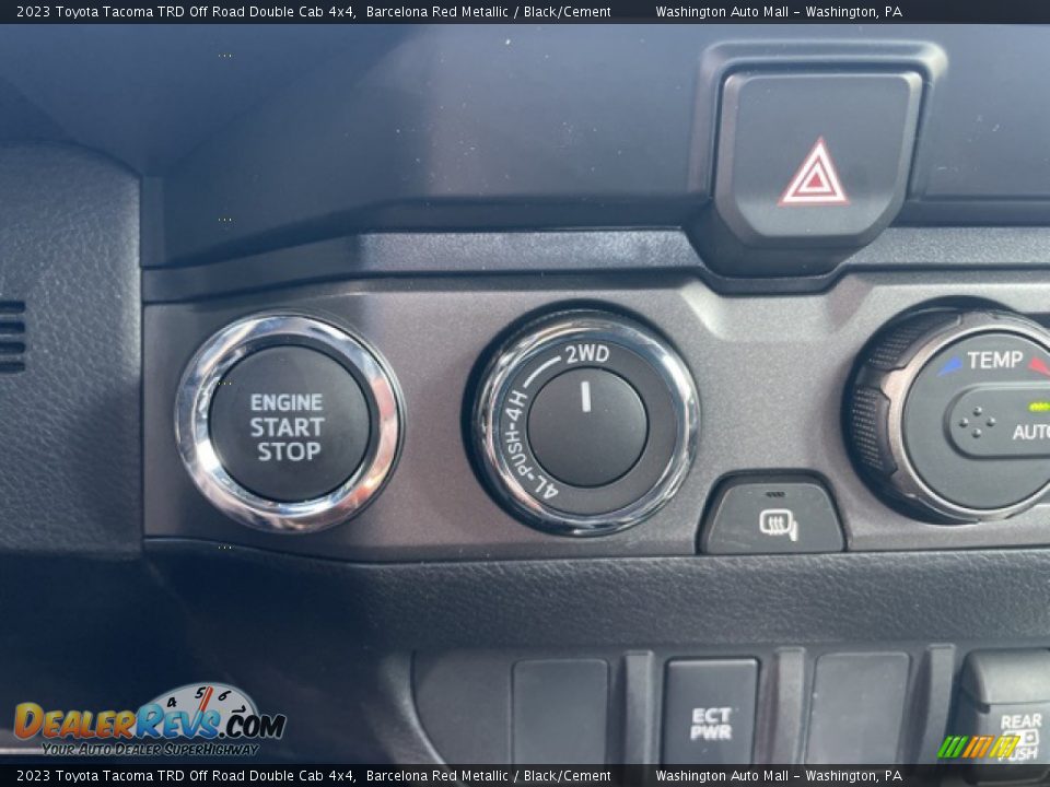 Controls of 2023 Toyota Tacoma TRD Off Road Double Cab 4x4 Photo #13