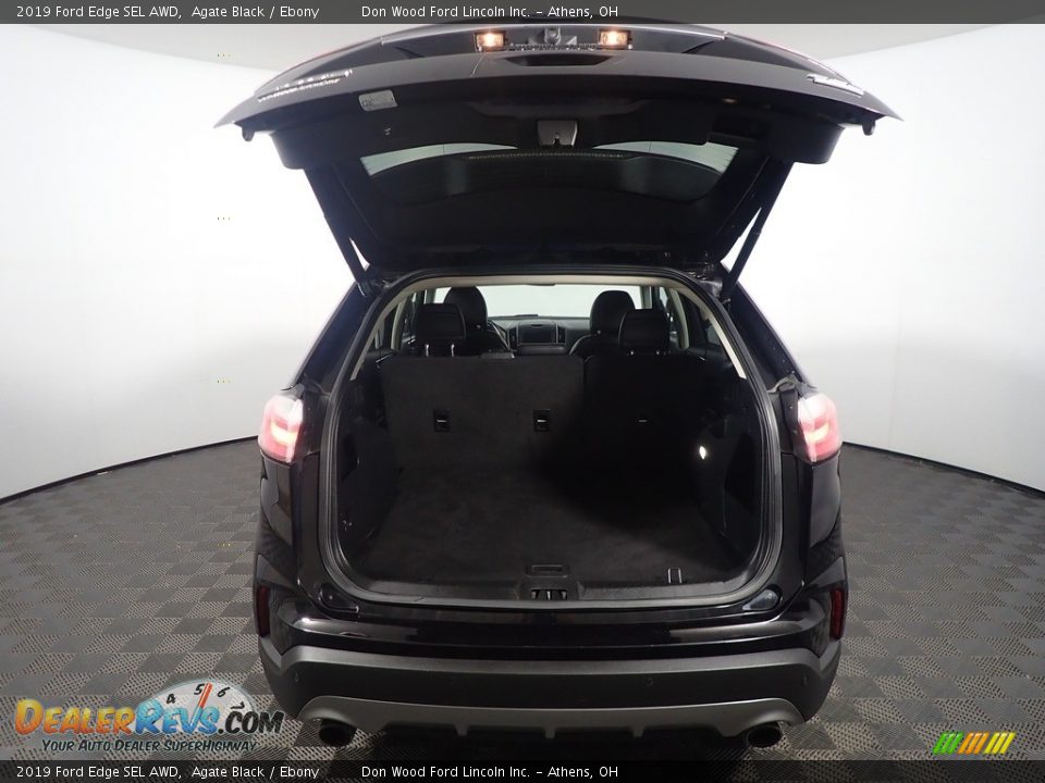 2019 Ford Edge SEL AWD Agate Black / Ebony Photo #14