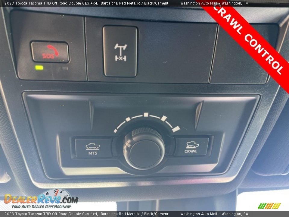 2023 Toyota Tacoma TRD Off Road Double Cab 4x4 Barcelona Red Metallic / Black/Cement Photo #18