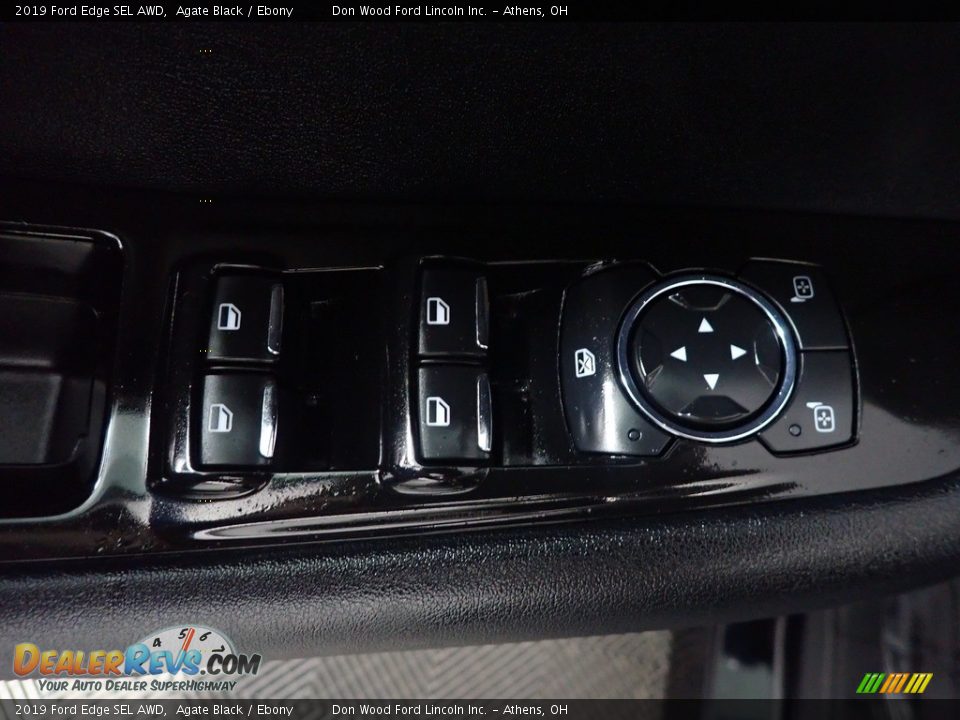 2019 Ford Edge SEL AWD Agate Black / Ebony Photo #21