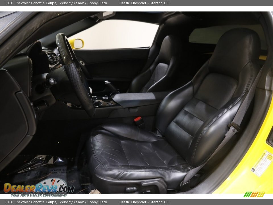 2010 Chevrolet Corvette Coupe Velocity Yellow / Ebony Black Photo #5