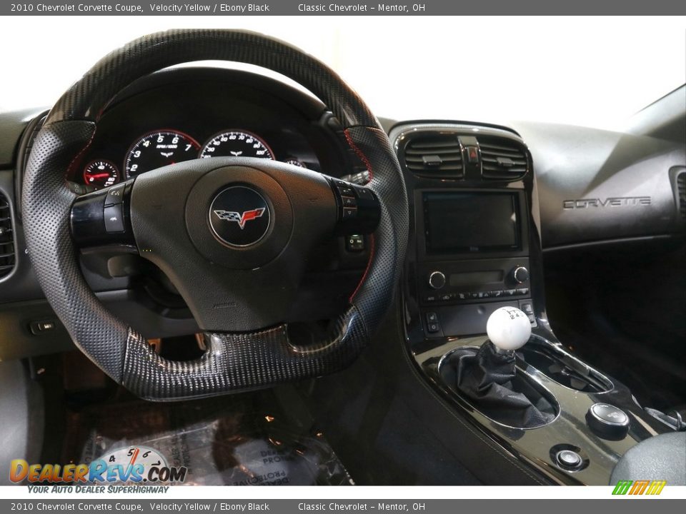 2010 Chevrolet Corvette Coupe Velocity Yellow / Ebony Black Photo #6