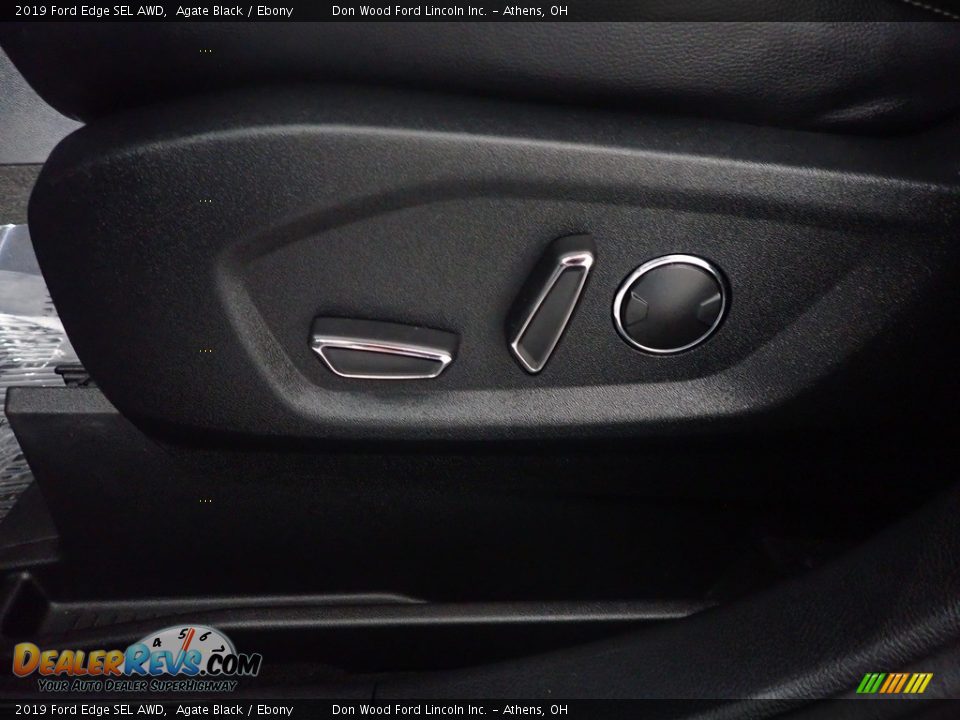 2019 Ford Edge SEL AWD Agate Black / Ebony Photo #23