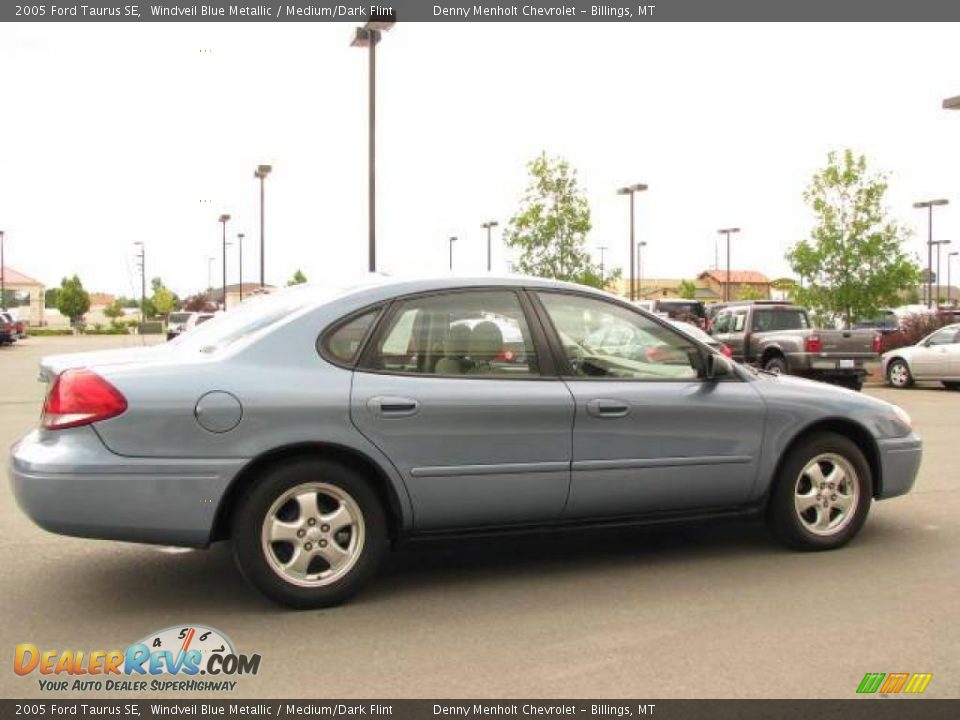 2005 Ford Taurus SE Windveil Blue Metallic / Medium/Dark Flint Photo #4