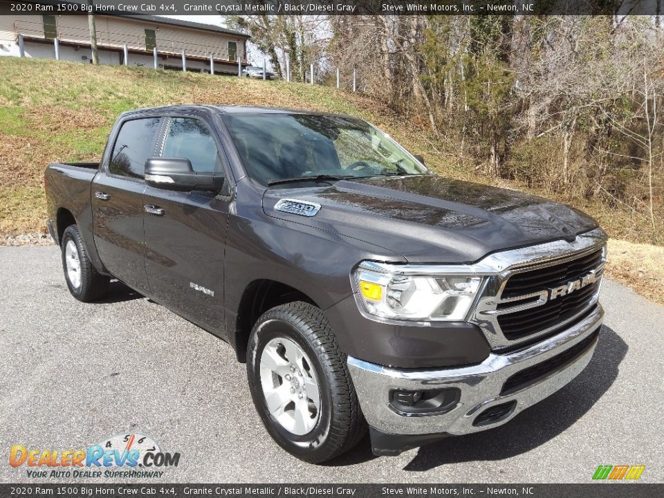 2020 Ram 1500 Big Horn Crew Cab 4x4 Granite Crystal Metallic / Black/Diesel Gray Photo #5