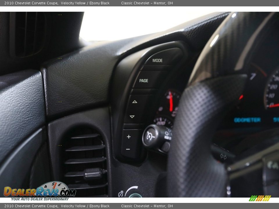 2010 Chevrolet Corvette Coupe Velocity Yellow / Ebony Black Photo #7