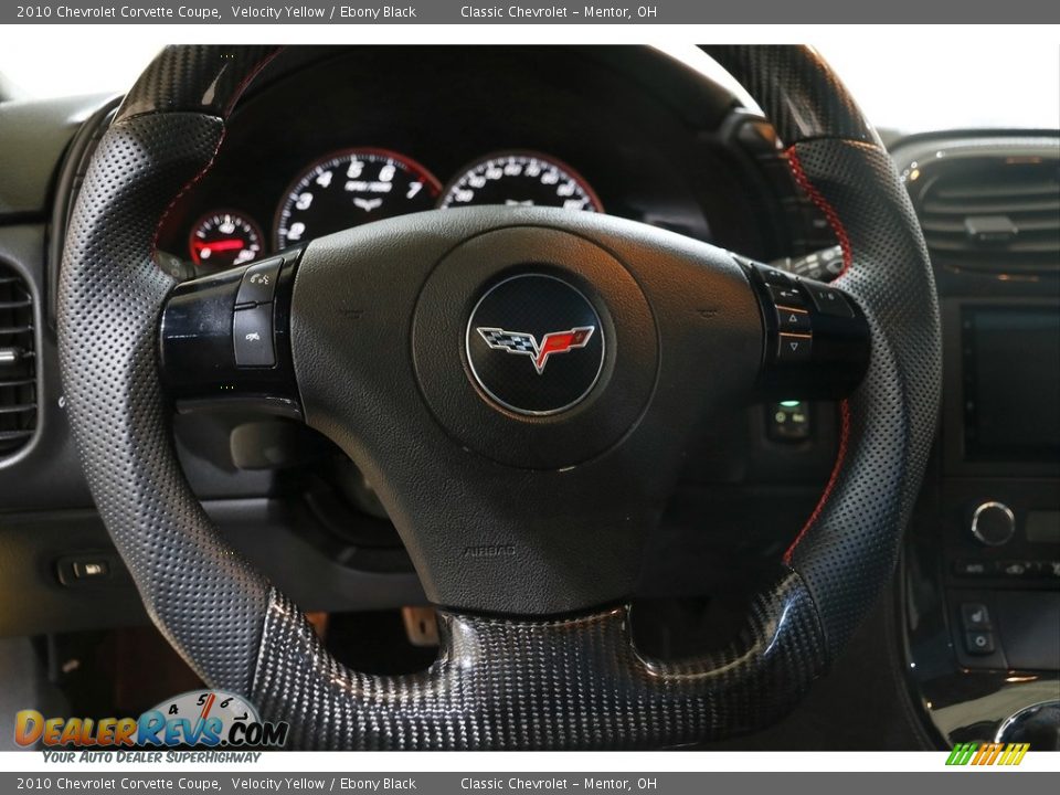 2010 Chevrolet Corvette Coupe Velocity Yellow / Ebony Black Photo #9