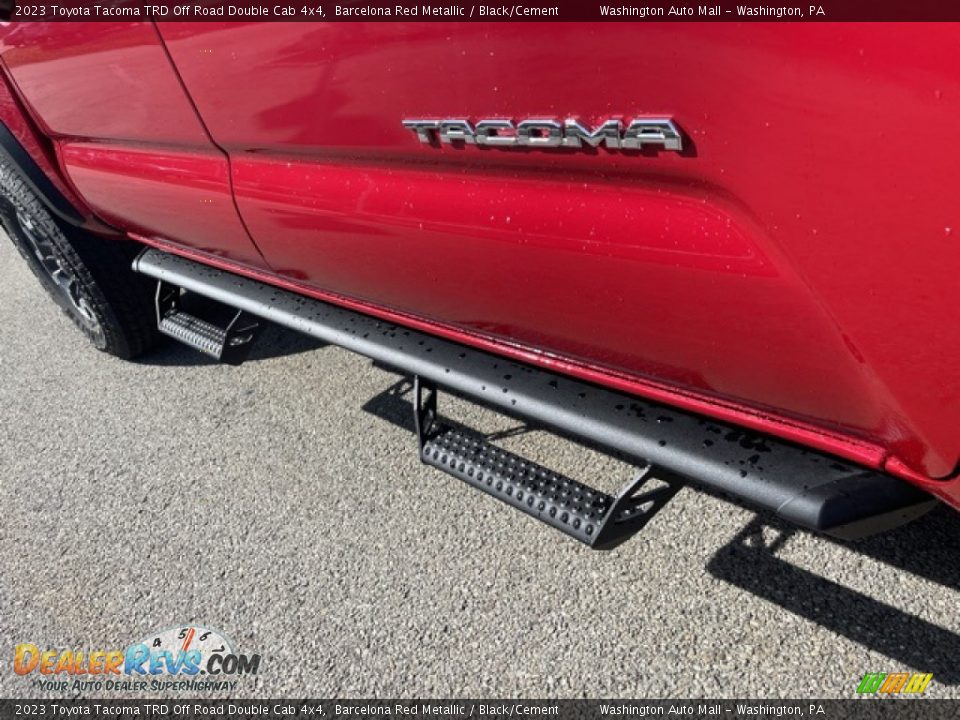 2023 Toyota Tacoma TRD Off Road Double Cab 4x4 Barcelona Red Metallic / Black/Cement Photo #30