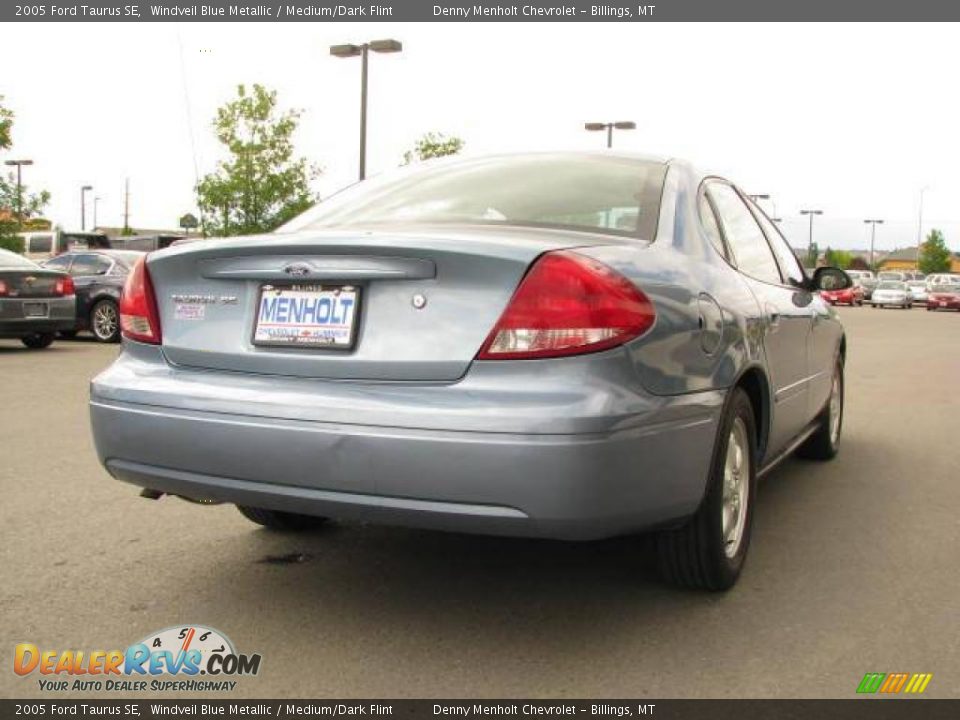 2005 Ford Taurus SE Windveil Blue Metallic / Medium/Dark Flint Photo #5