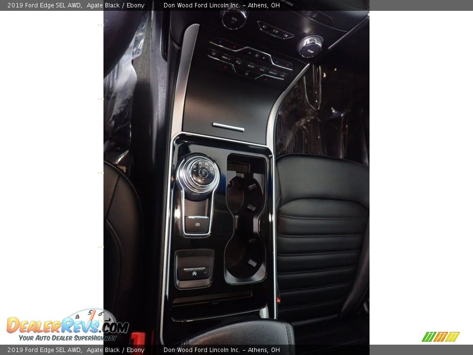 2019 Ford Edge SEL AWD Agate Black / Ebony Photo #32