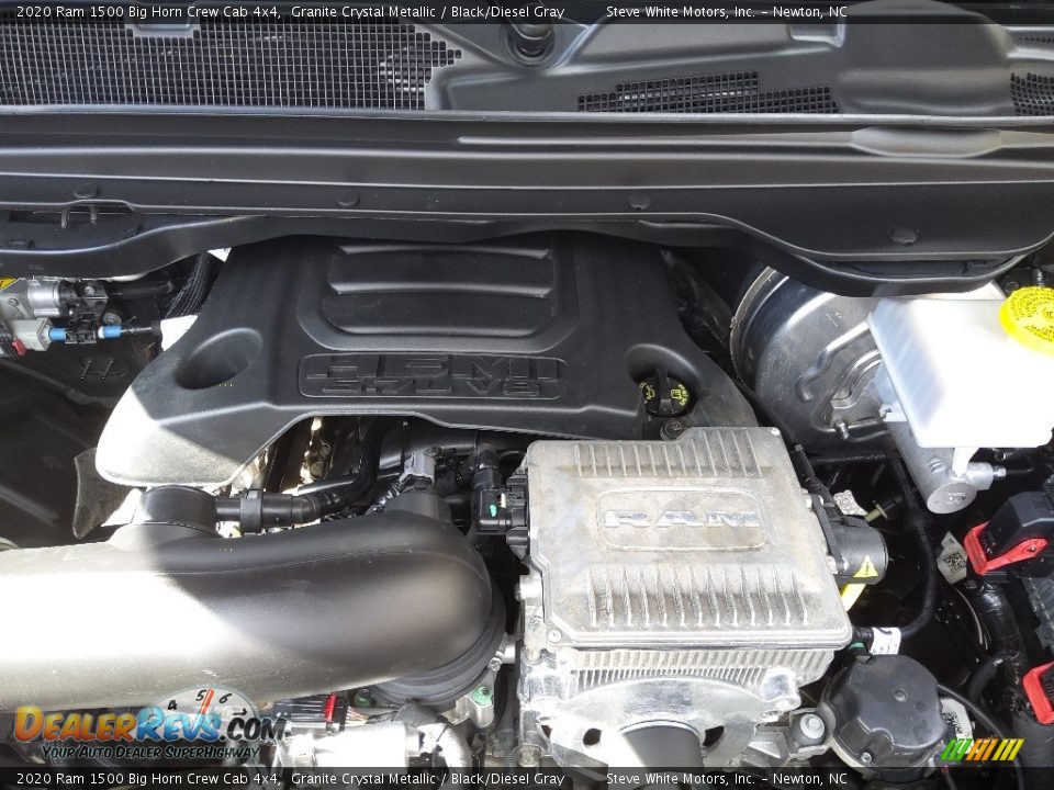 2020 Ram 1500 Big Horn Crew Cab 4x4 Granite Crystal Metallic / Black/Diesel Gray Photo #11