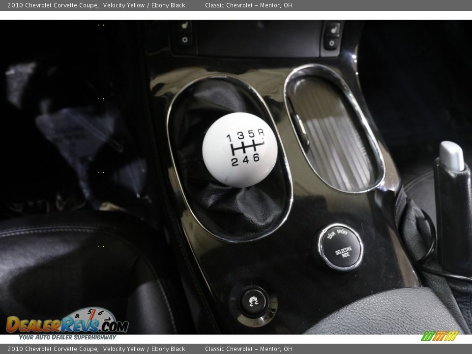 2010 Chevrolet Corvette Coupe Velocity Yellow / Ebony Black Photo #18