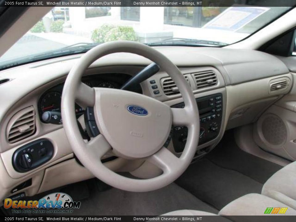2005 Ford Taurus SE Windveil Blue Metallic / Medium/Dark Flint Photo #8