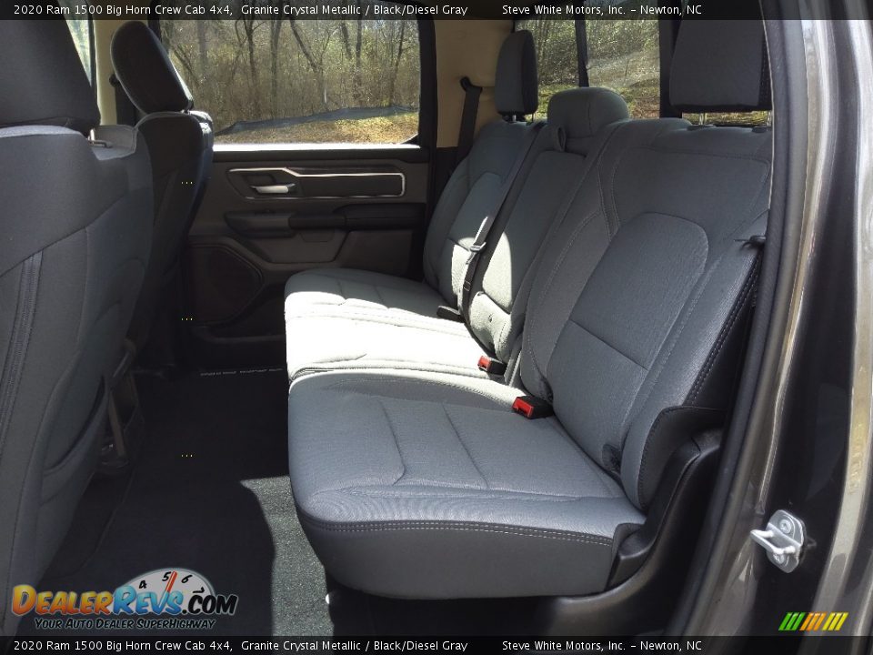 2020 Ram 1500 Big Horn Crew Cab 4x4 Granite Crystal Metallic / Black/Diesel Gray Photo #15