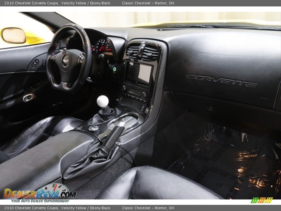 2010 Chevrolet Corvette Coupe Velocity Yellow / Ebony Black Photo #22