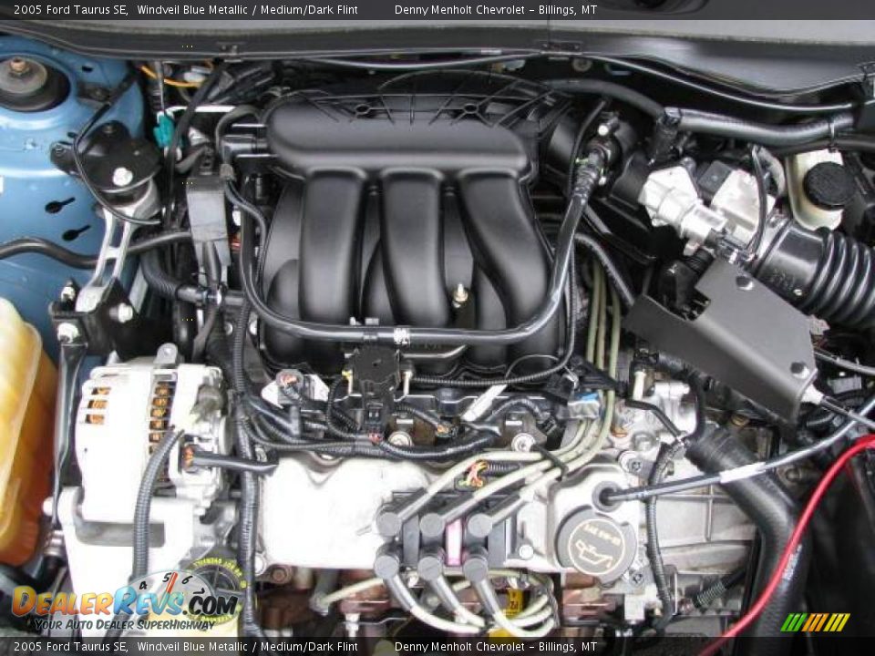 2005 Ford Taurus SE Windveil Blue Metallic / Medium/Dark Flint Photo #9